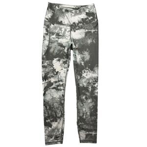 Under Armour Leggings Women's Small Gray Compression Stretch Athleisure Active